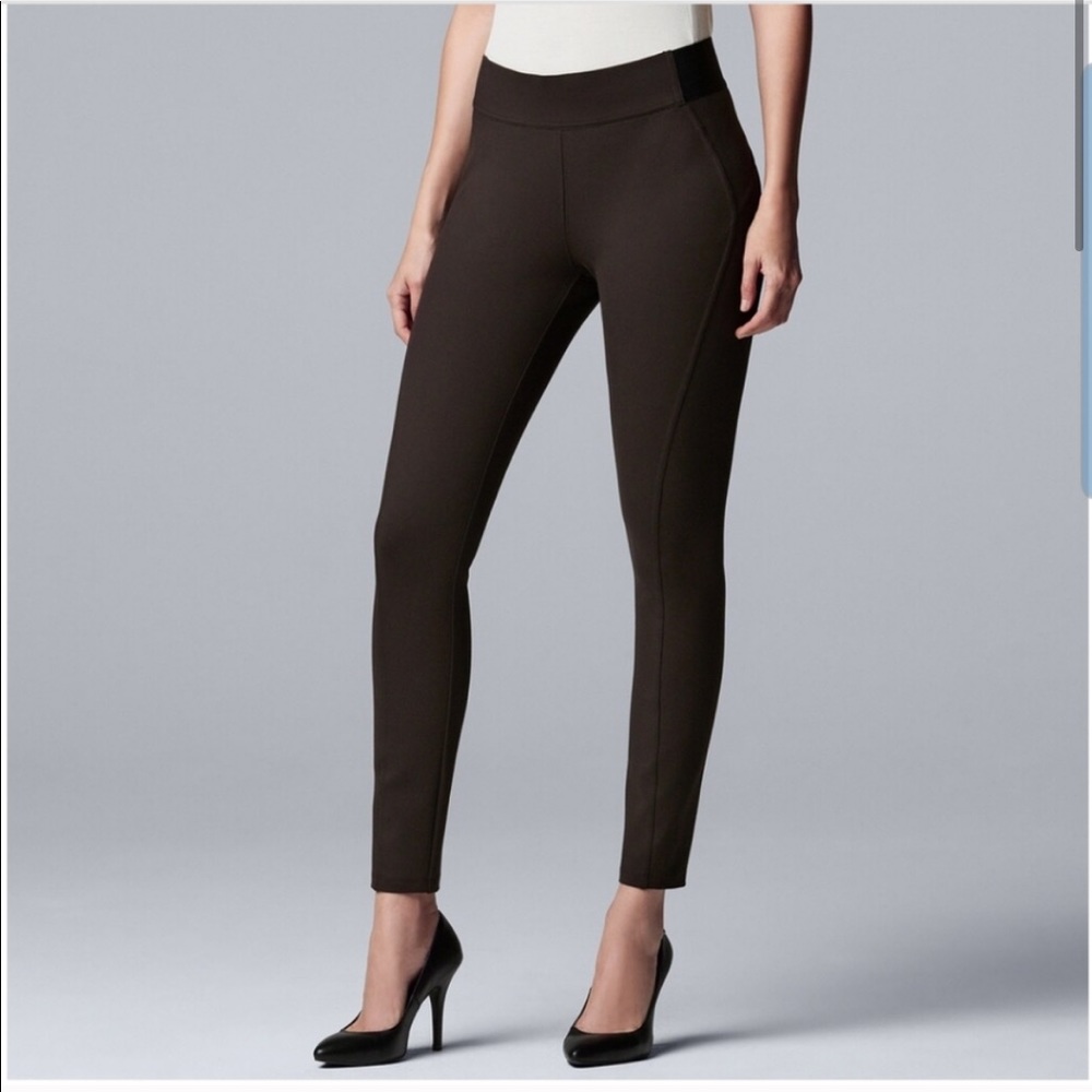 Vera Wang Skinny Trousers